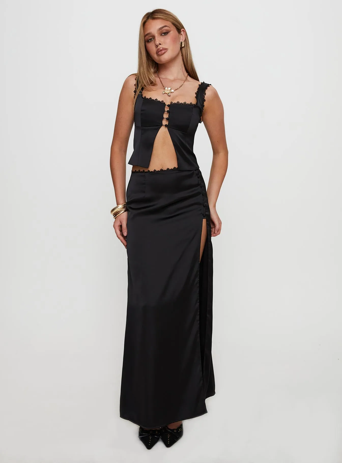 Chakira Maxi Set Black sold by Princess Polly product image thumbnail 3