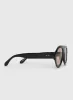 Satellite Sunglasses Black / Orange sold by Princess Polly