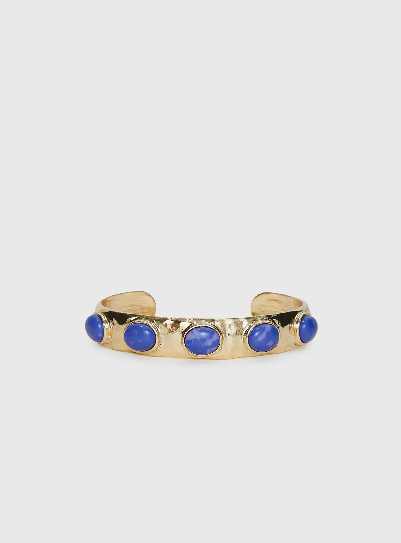 Carefree Days Bracelet Gold / Blue sold by Princess Polly product image thumbnail 2