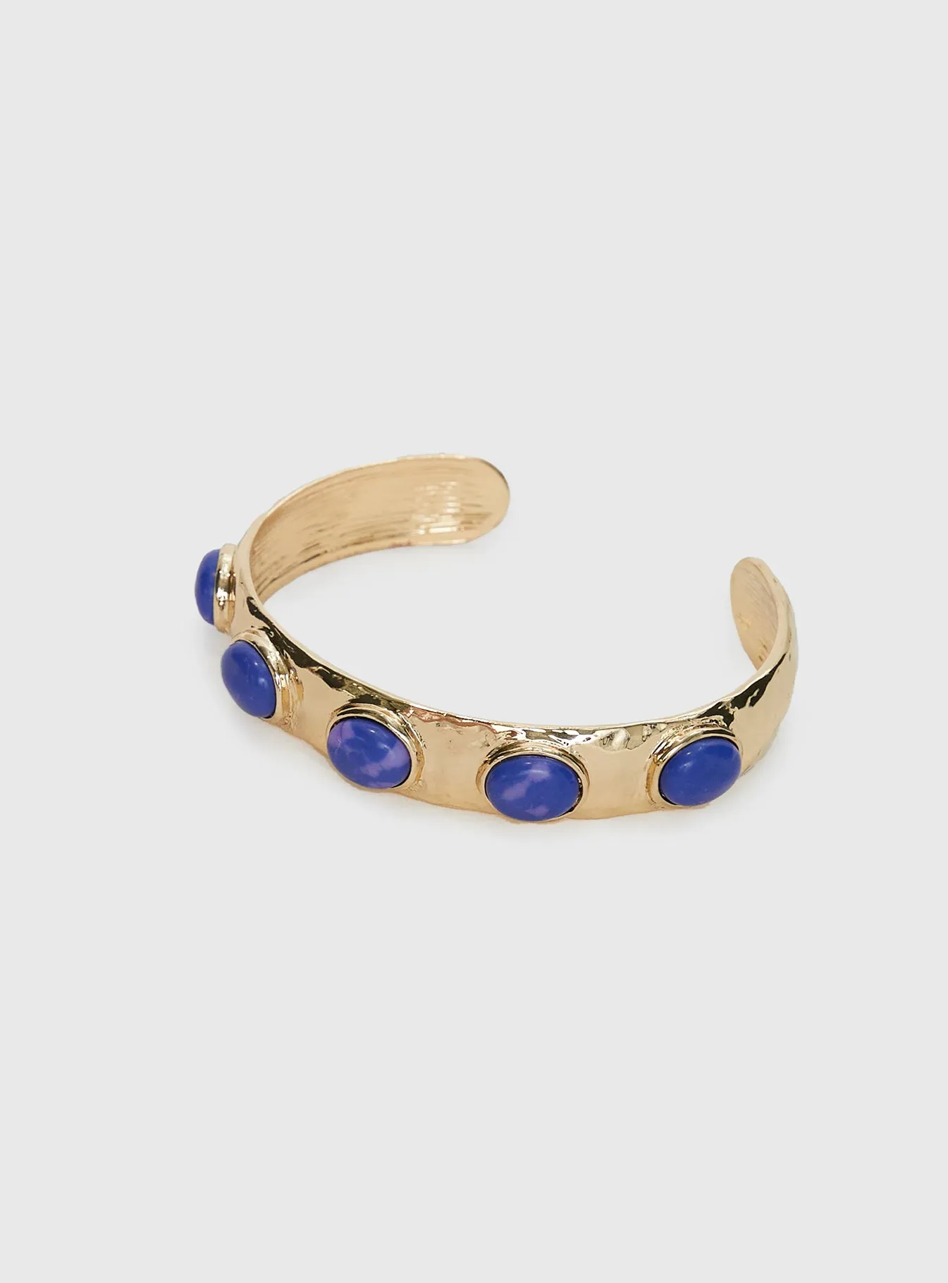 Carefree Days Bracelet Gold / Blue sold by Princess Polly product image thumbnail 3