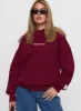 Princess Polly x Butterfly Foundation Charity Merch Hoody Wine sold by Princess Polly