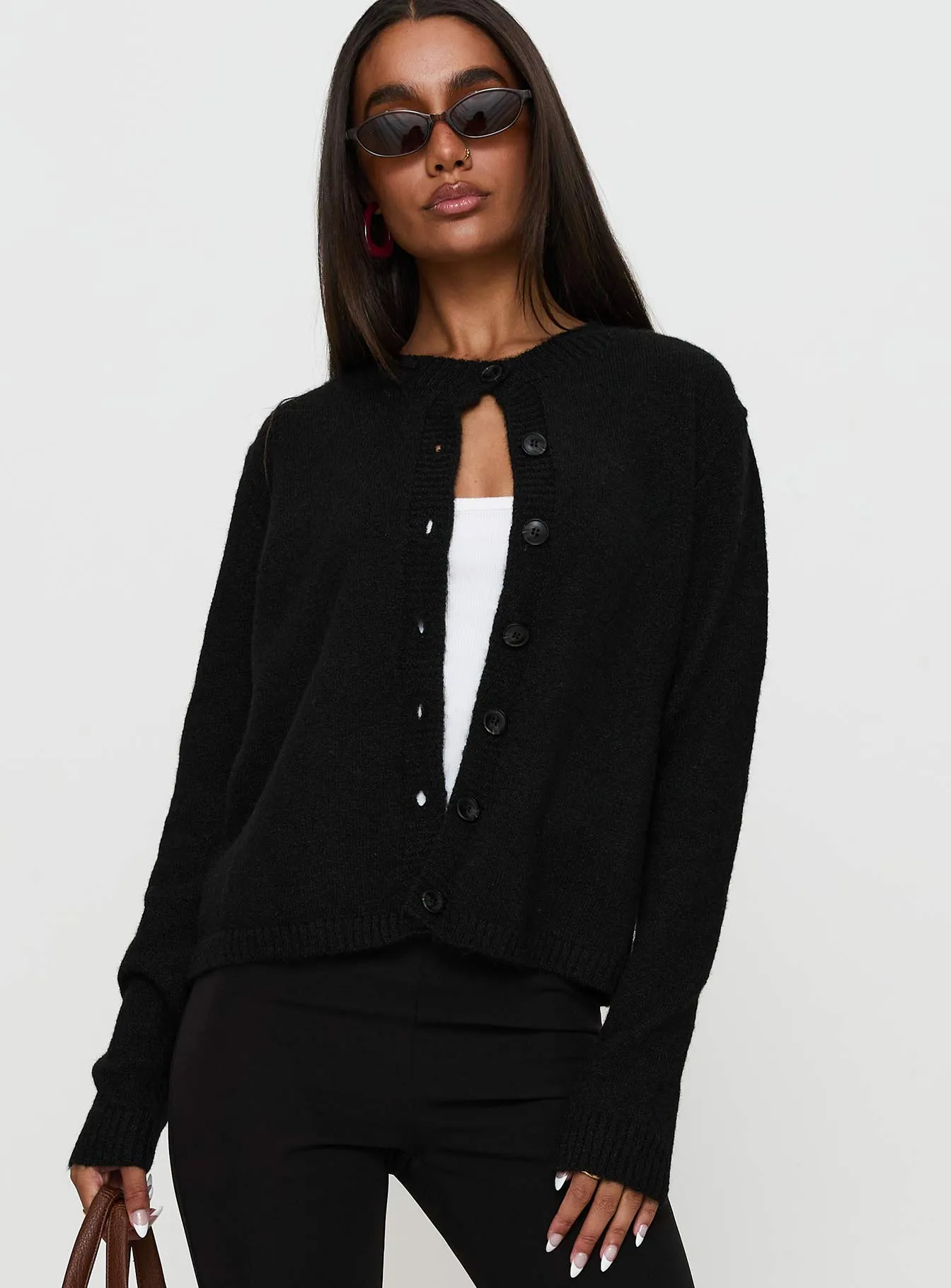 Denmark Cardigan Black sold by Princess Polly product image thumbnail 2