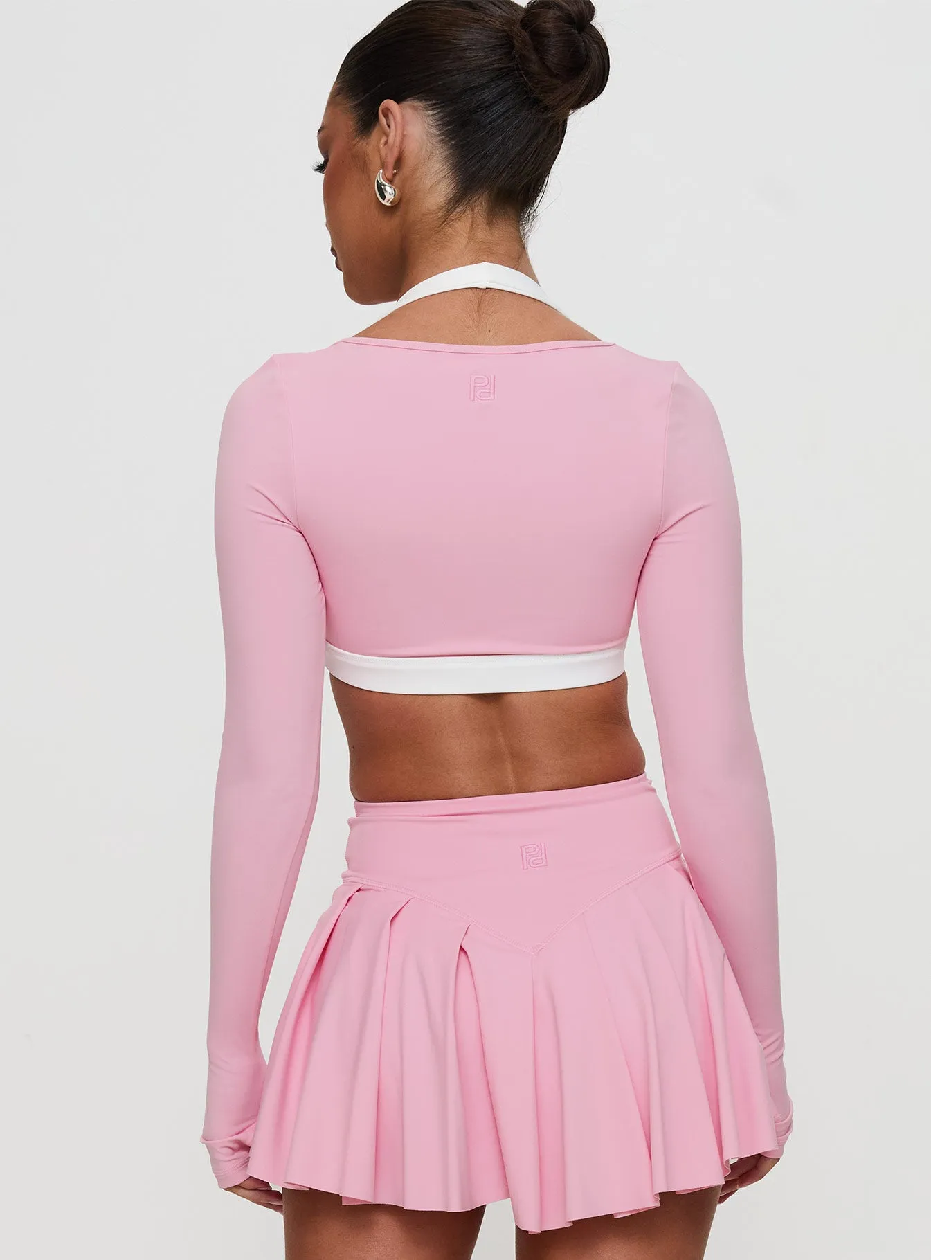 Vitality Long Sleeve Active Crop Pink sold by Princess Polly product image thumbnail 5