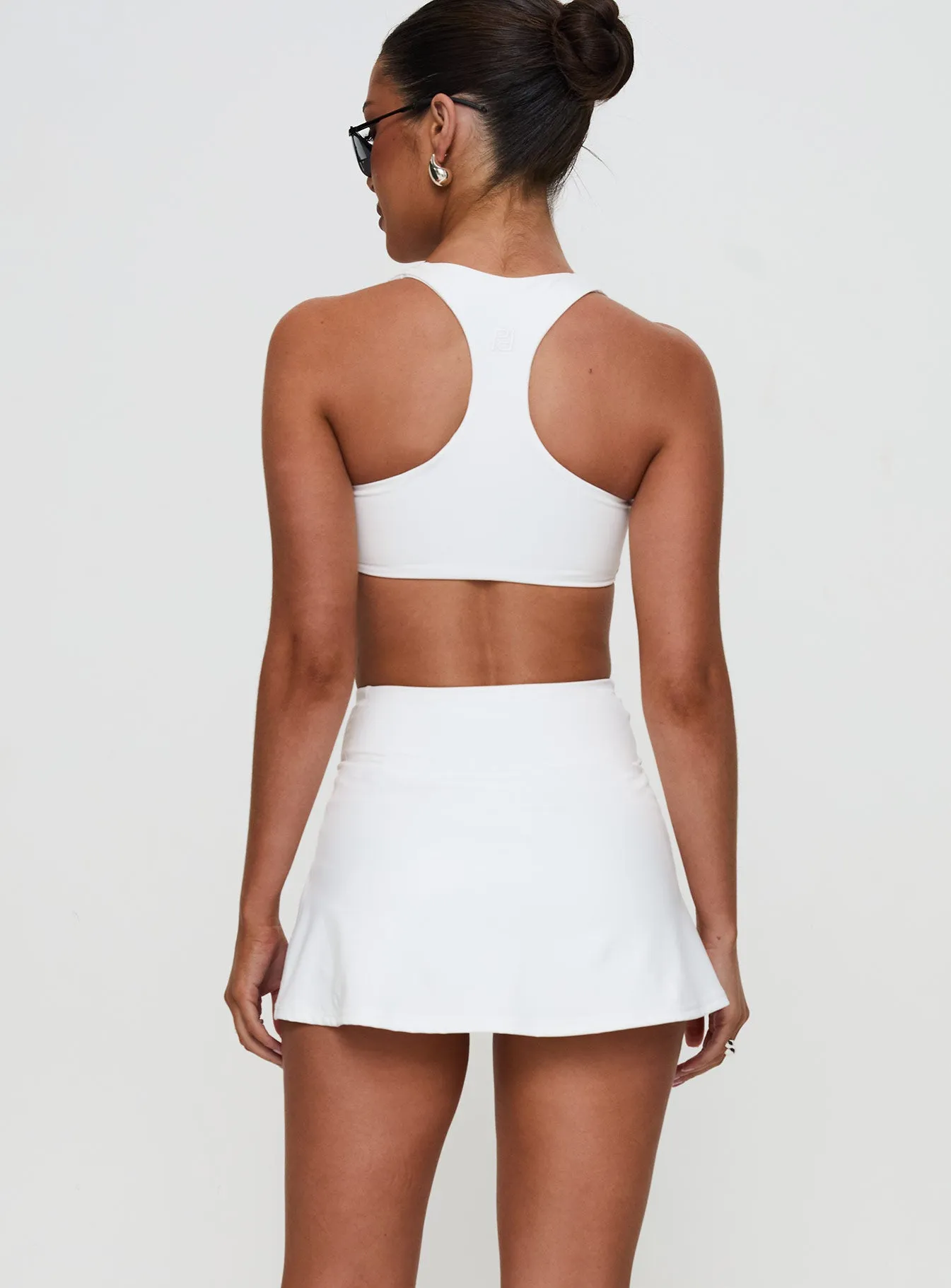 With Purpose Active Skort White sold by Princess Polly product image thumbnail 5