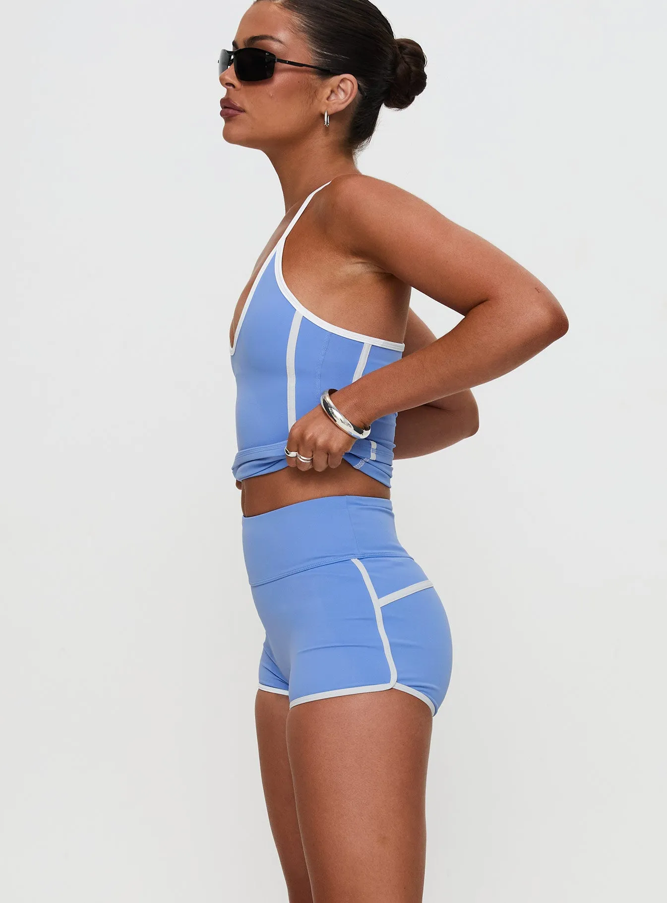 Fast Track Active Short Blue sold by Princess Polly product image thumbnail 4