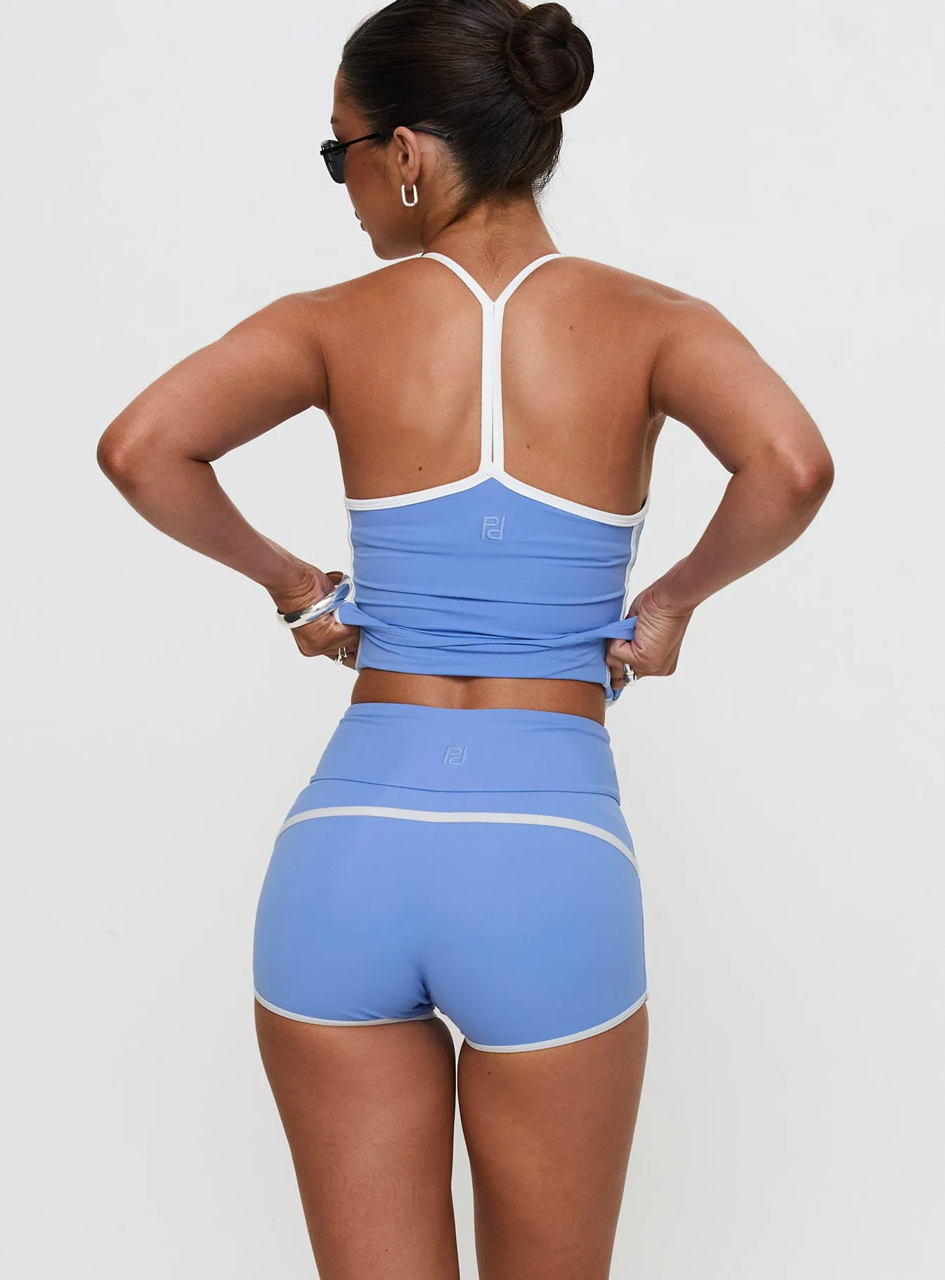 Fast Track Active Short Blue sold by Princess Polly product image thumbnail 5