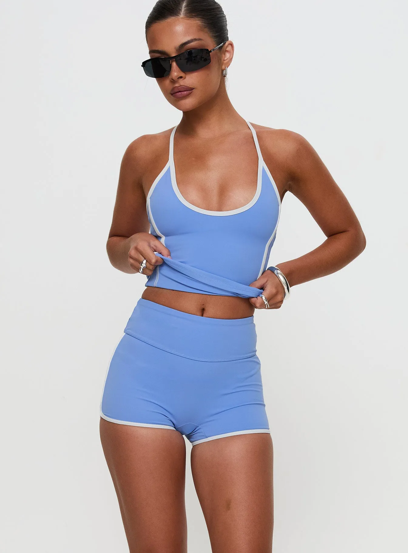 Fast Track Active Short Blue sold by Princess Polly product image thumbnail 2