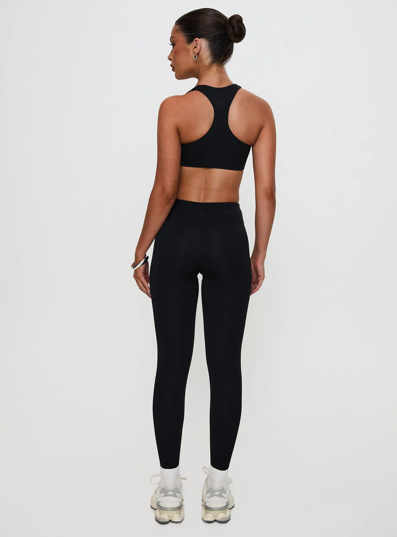 Pulse Full Length Active Tights Black sold by Princess Polly product image thumbnail 5