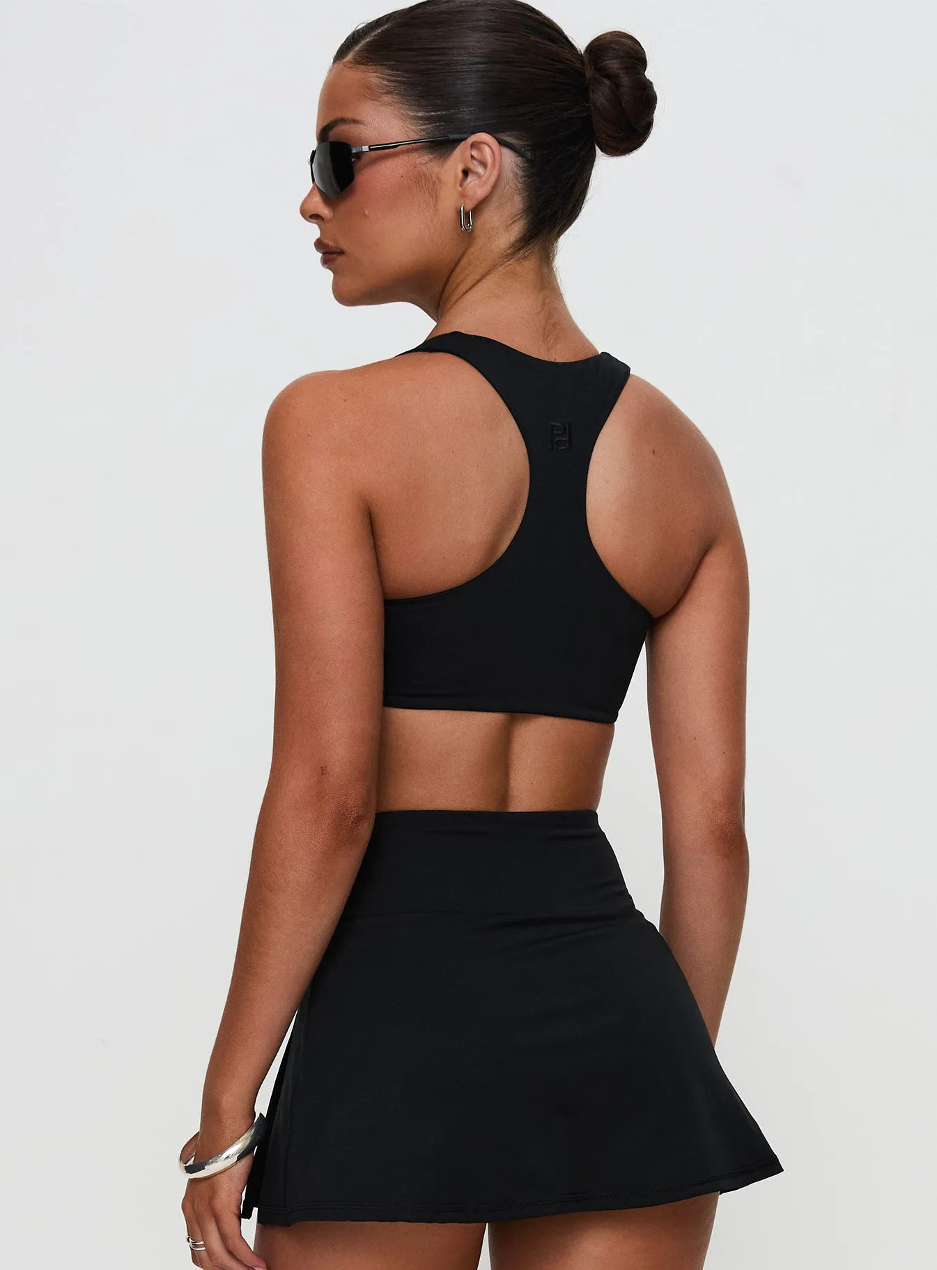 Pulse Active Halter Crop Black sold by Princess Polly product image thumbnail 5