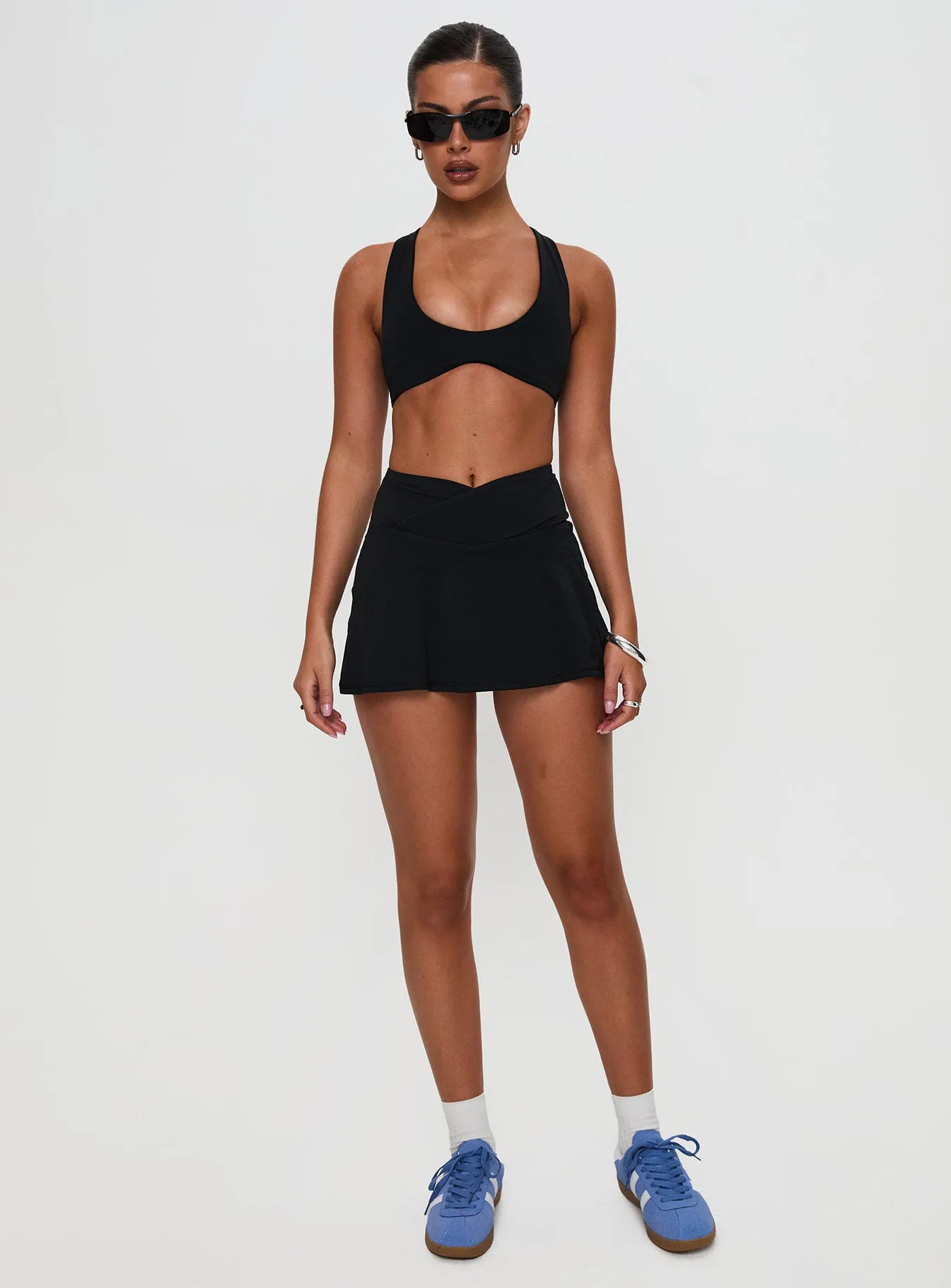 Pulse Active Halter Crop Black sold by Princess Polly product image thumbnail 3