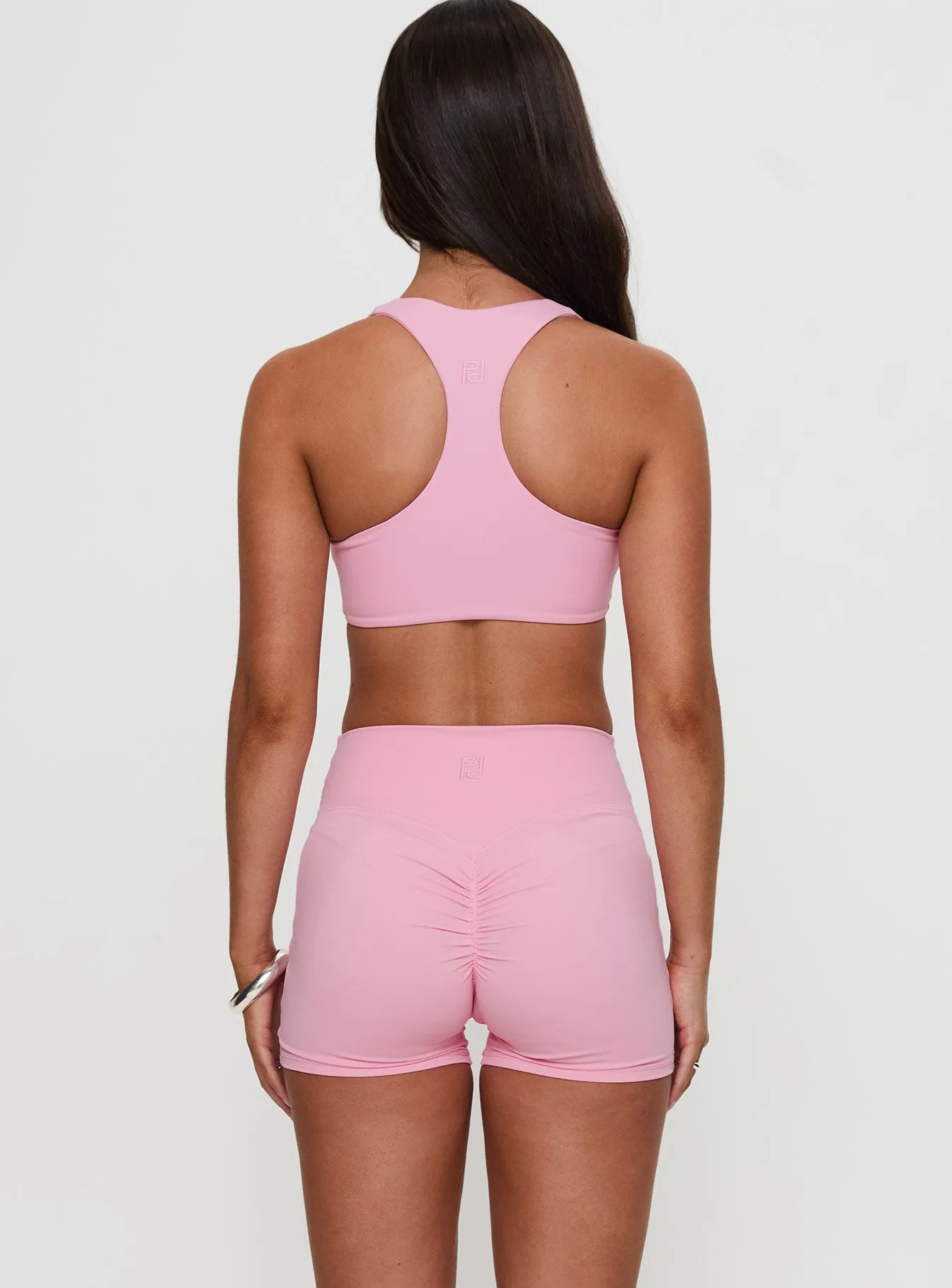 Touchdown Active Contour Short Pink sold by Princess Polly product image thumbnail 5