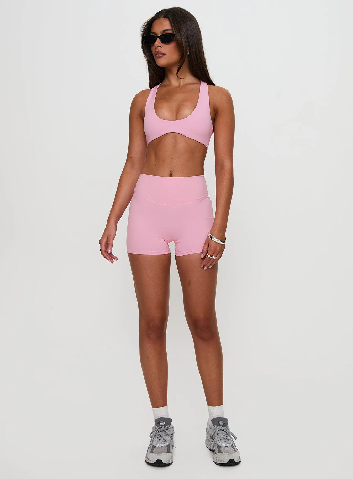 Pulse Active Halter Crop Pink sold by Princess Polly product image thumbnail 3