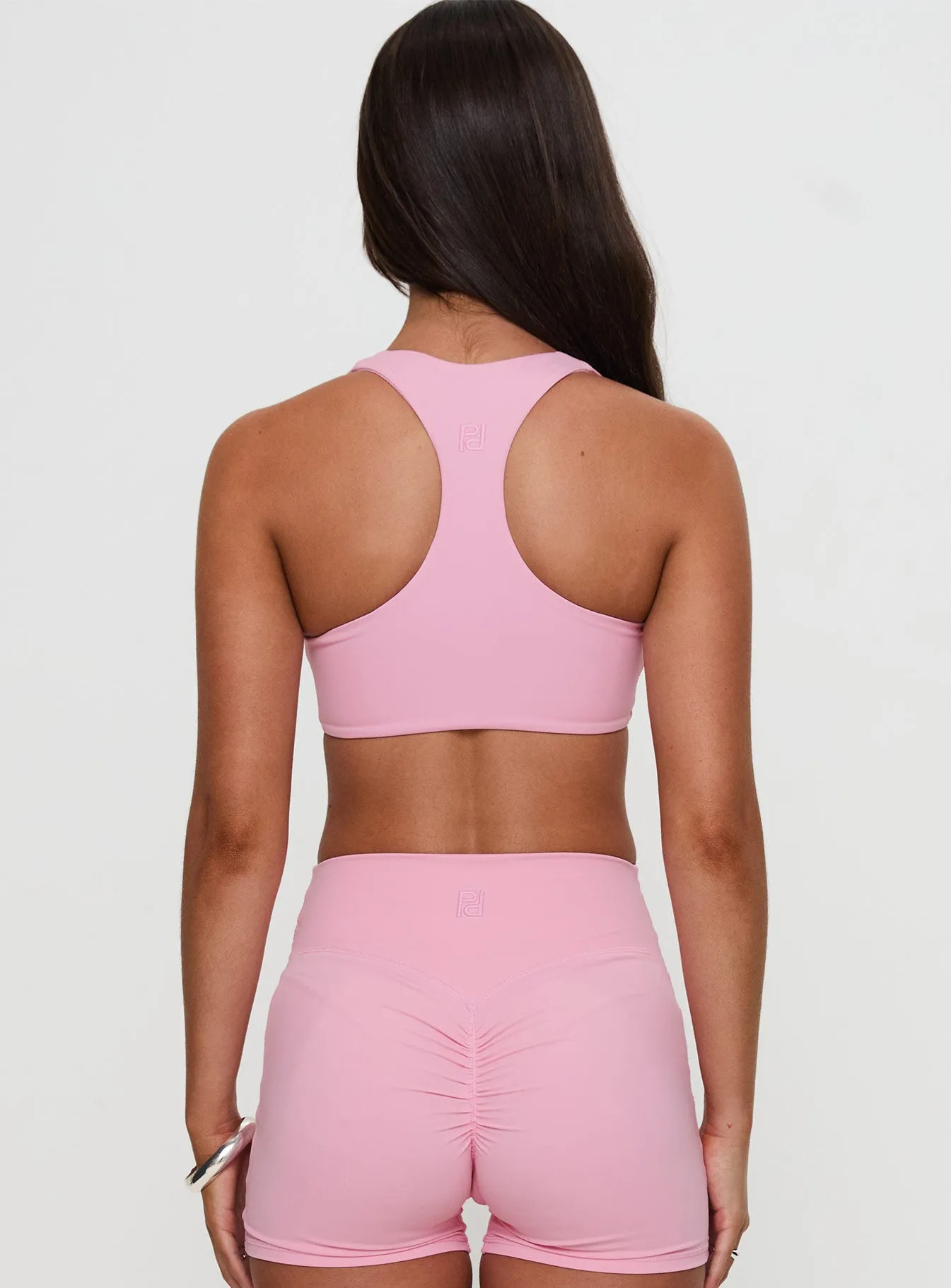 Pulse Active Halter Crop Pink sold by Princess Polly product image thumbnail 5