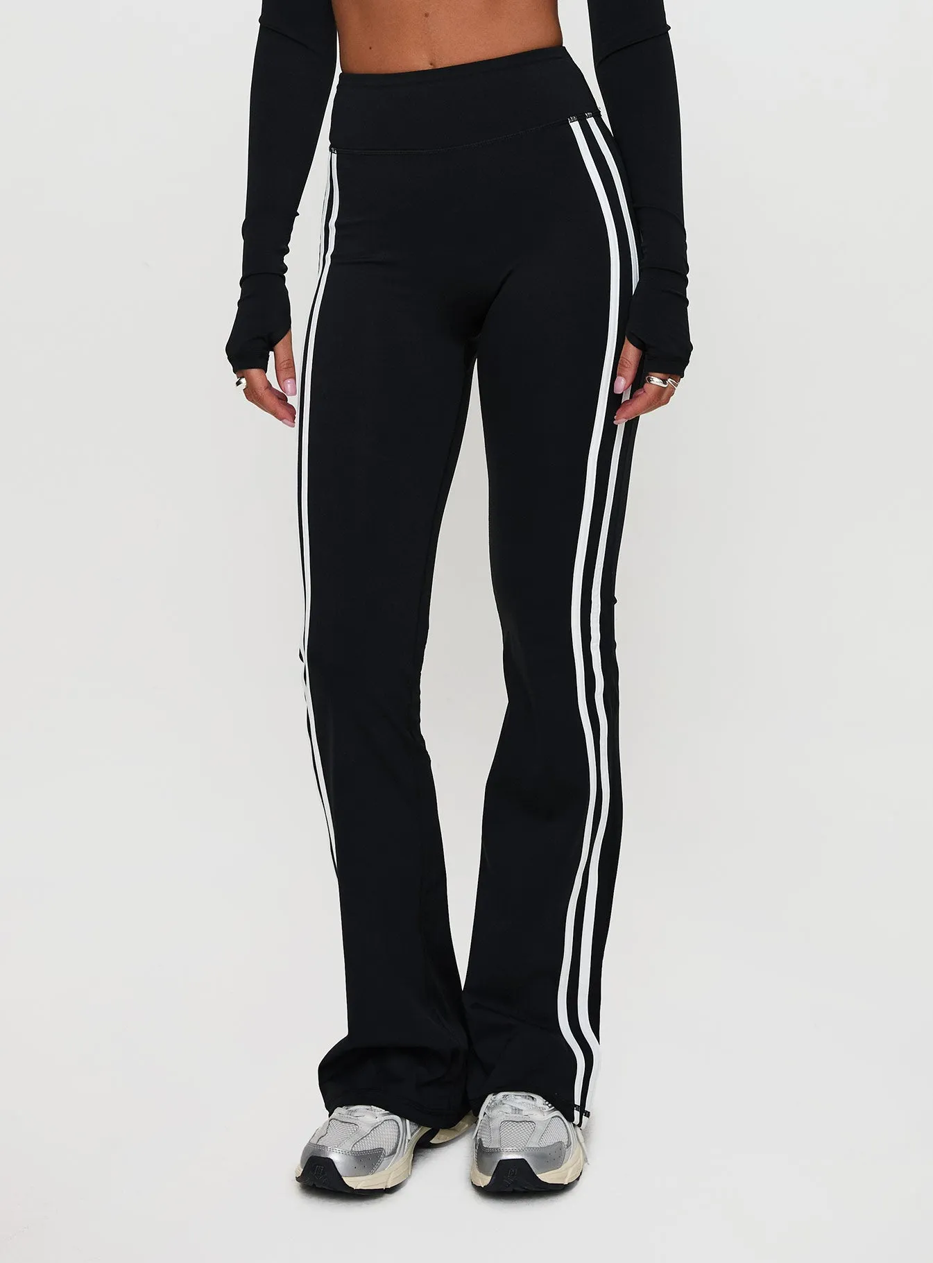Fast Track Active Flare Pants Black sold by Princess Polly product image thumbnail 2