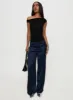 Alaina Pants Navy sold by Princess Polly
