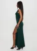 Rios One Shoulder Maxi Dress Green sold by Princess Polly