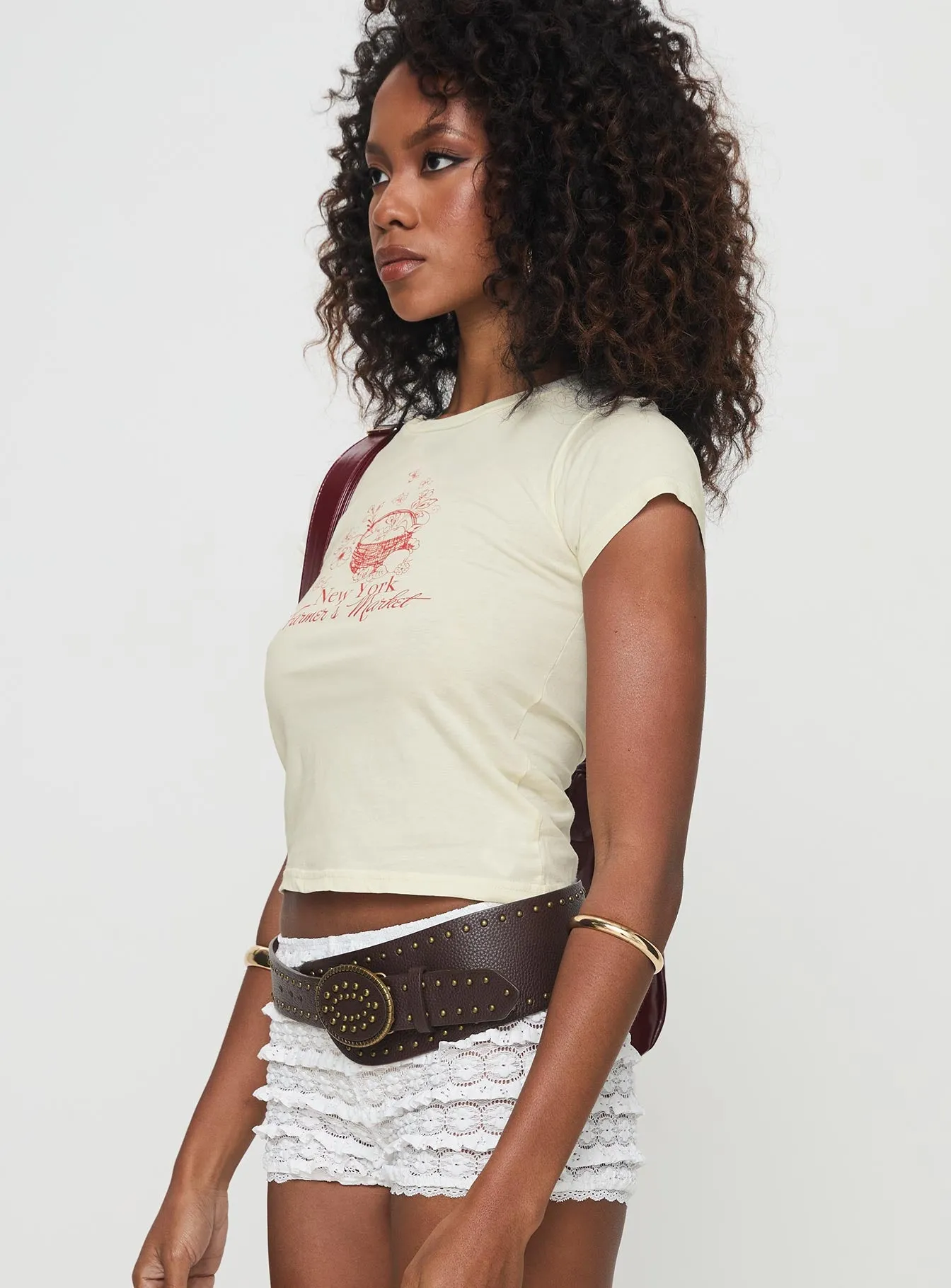 NYC Farmers Market Tee White sold by Princess Polly product image thumbnail 4
