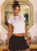 Cherish Me Graphic Top Pink sold by Princess Polly