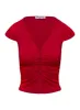 Indulgence Corset Top Red sold by Princess Polly