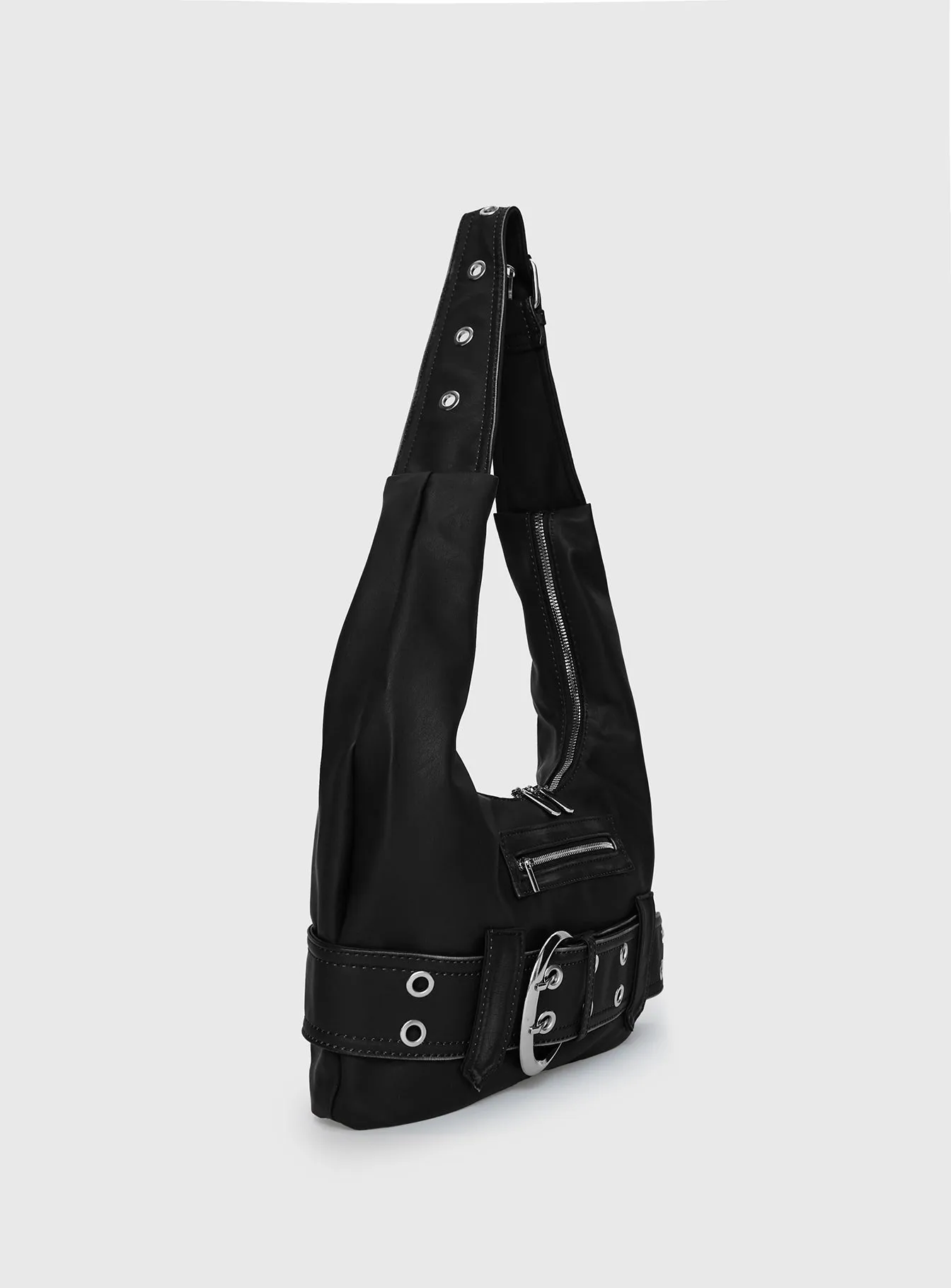 Astraia Buckle Detail Bag Black sold by Princess Polly product image thumbnail 3