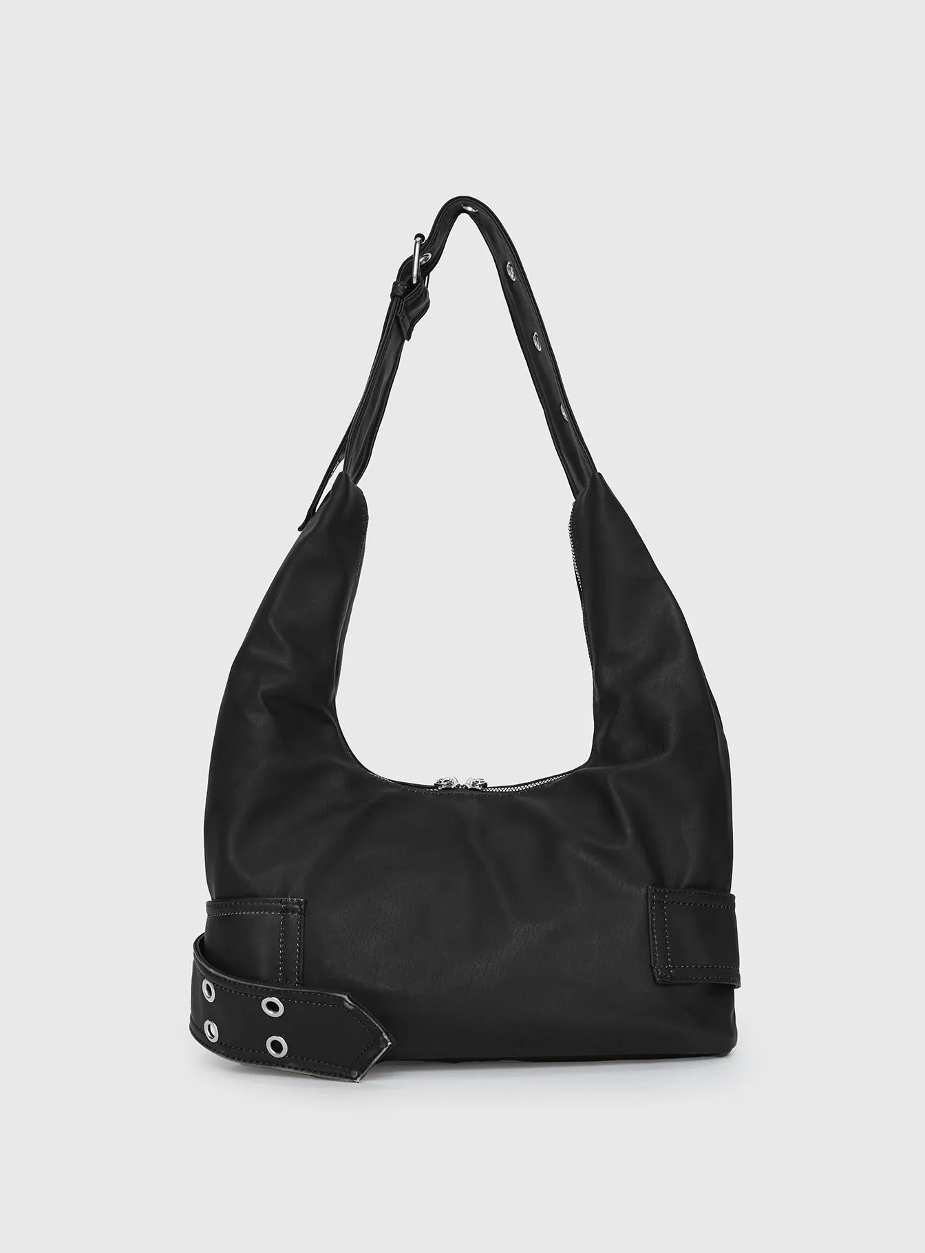 Astraia Buckle Detail Bag Black sold by Princess Polly product image thumbnail 4