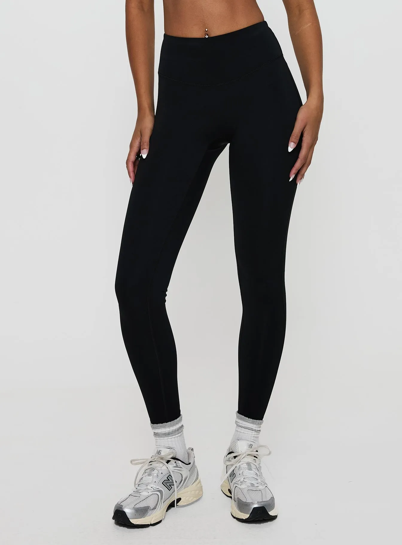 Dellah Ruched Back Leggings Black sold by Princess Polly product image thumbnail 2