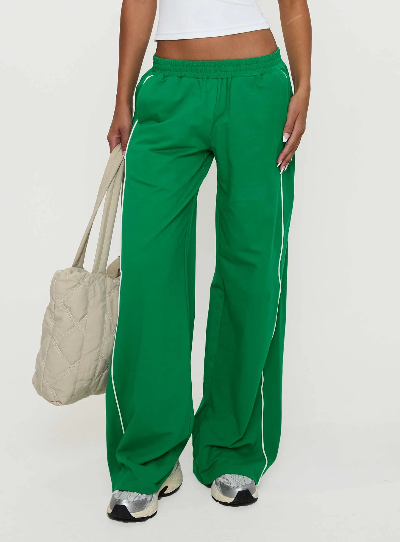 Field Day Track Pants Green sold by Princess Polly product image thumbnail 2