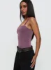 Off Stage Bodysuit Purple sold by Princess Polly