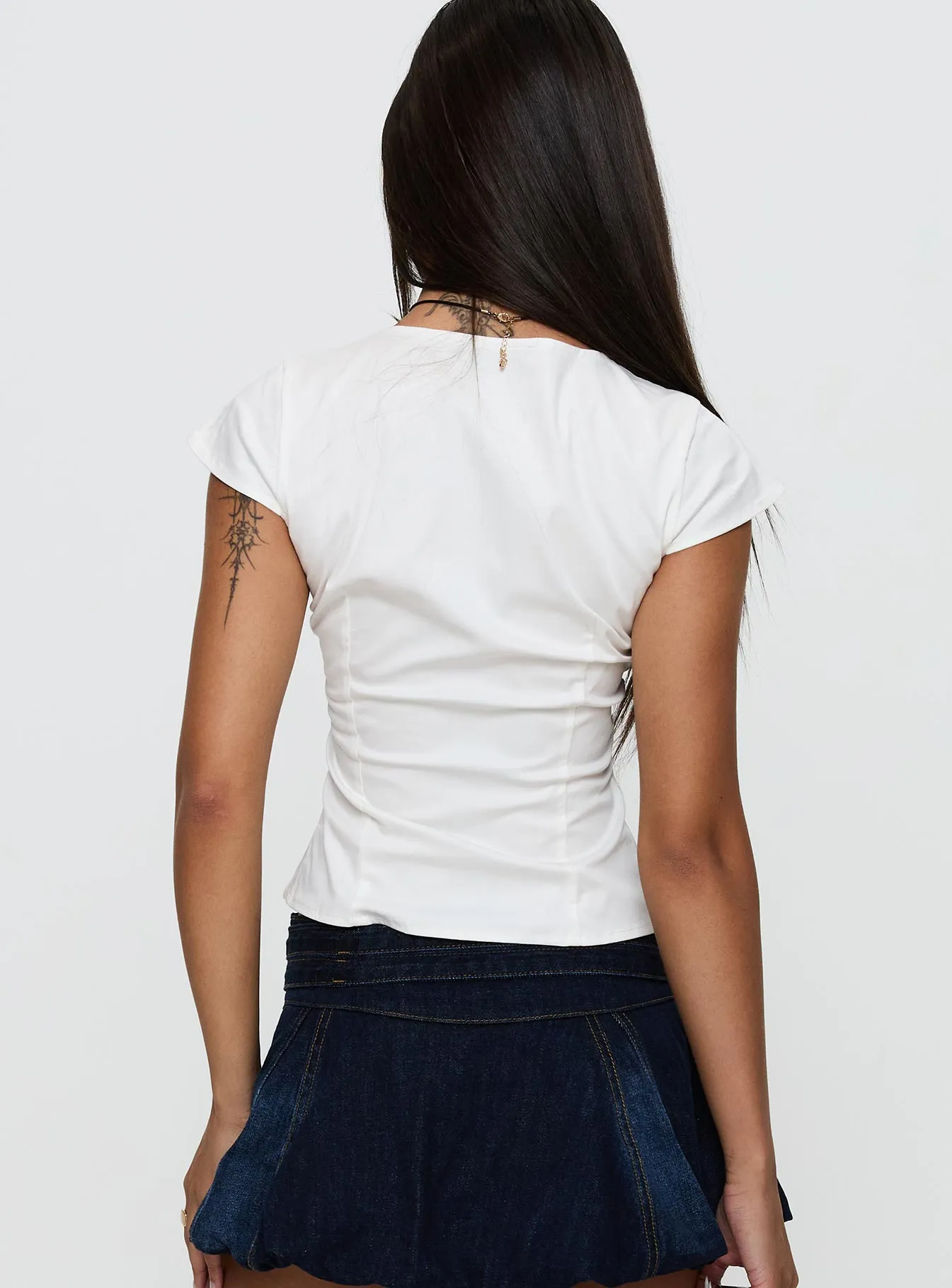 Indulgence Corset Top White sold by Princess Polly product image thumbnail 5