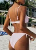 Nell Tie Side Bikini Bottoms Pink sold by Princess Polly