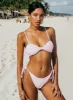 Nell Tie Side Bikini Bottoms Pink sold by Princess Polly