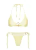Nautilus Tie Side Bikini Bottoms Yellow sold by Princess Polly