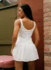 Sweeter Places Embroidered Mini Dress White sold by Princess Polly