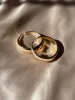 Raskin Hoop Earrings Gold sold by Princess Polly