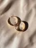 Raskin Hoop Earrings Gold sold by Princess Polly