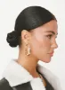 Raskin Hoop Earrings Gold sold by Princess Polly
