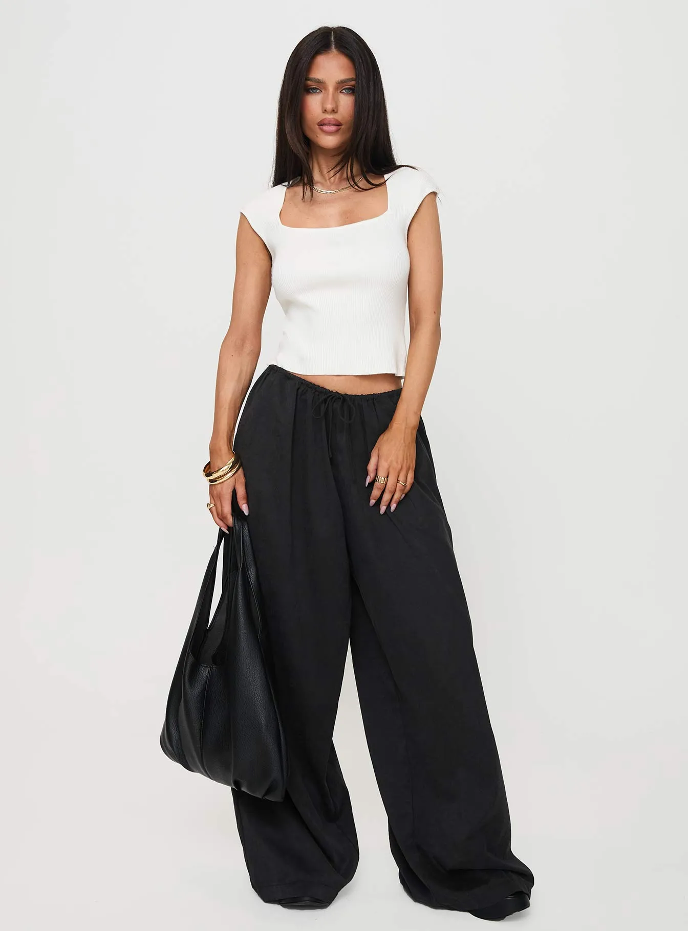 Harbour Pant Black Petite sold by Princess Polly product image thumbnail 3