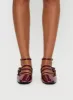 Zumma Flats Patent Cherry sold by Princess Polly