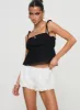 Rhubarb Lace Shorts White sold by Princess Polly