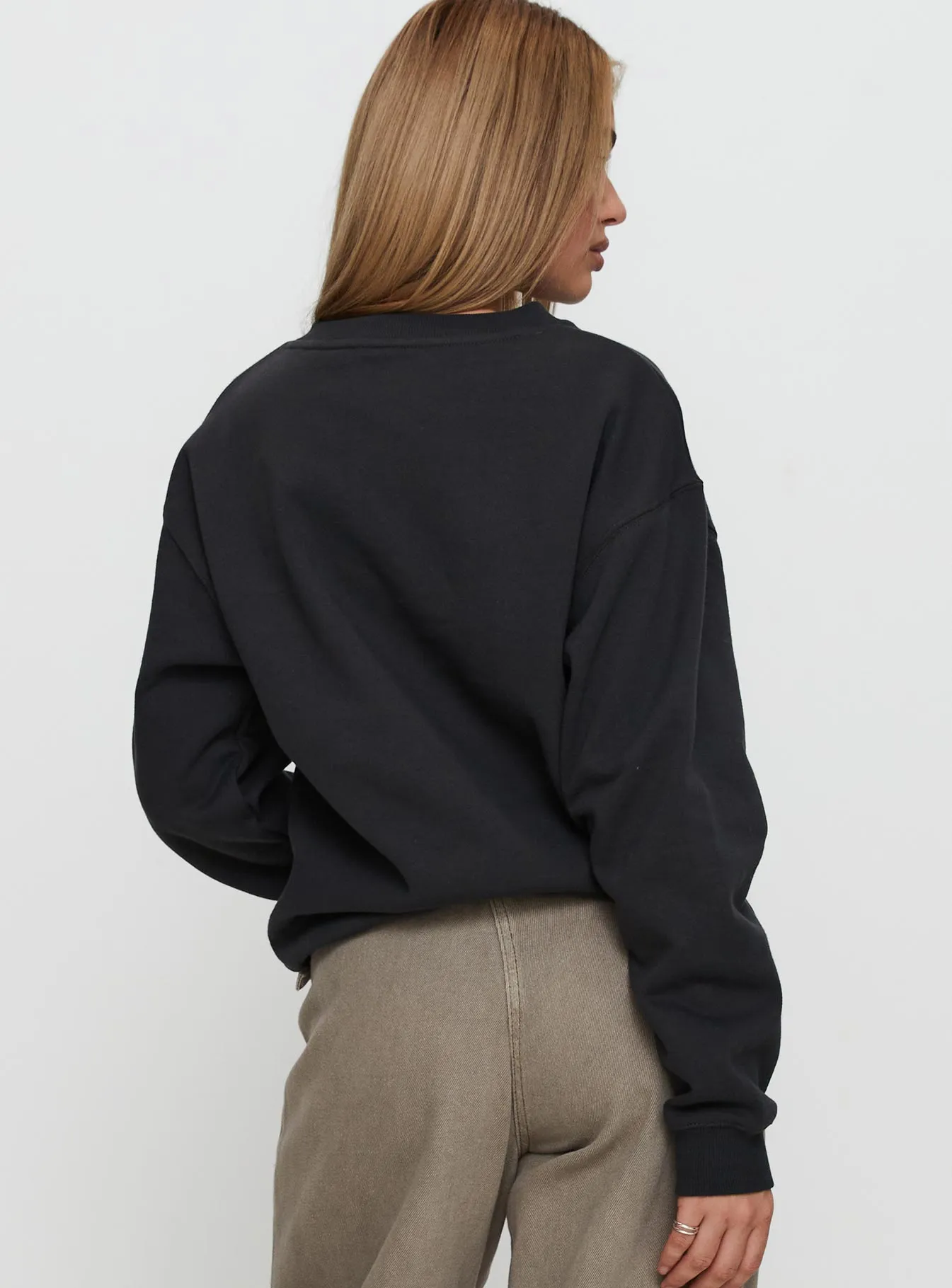 Wild In NYC Sweater Black sold by Princess Polly product image thumbnail 4