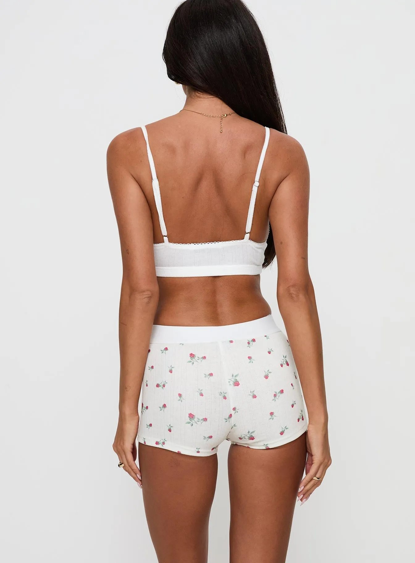 Lullabies Pointelle Sleep Short Yellow sold by Princess Polly product image thumbnail 5