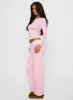Whimsie Pointelle Sleep Pants Pink sold by Princess Polly