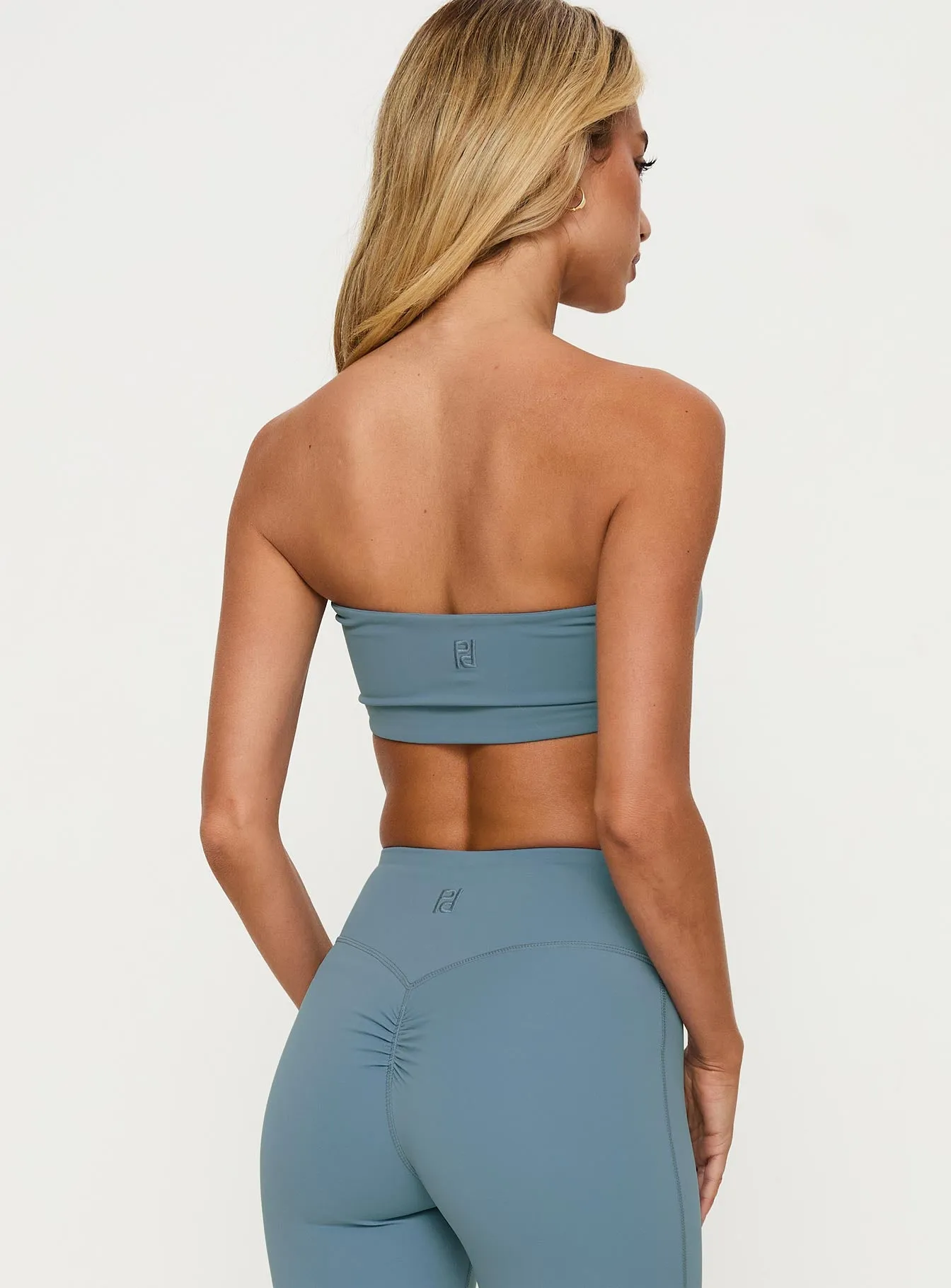 End Goal Active Bandeau Top Blue sold by Princess Polly product image thumbnail 5