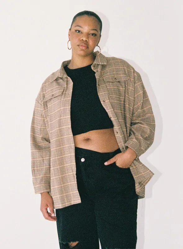 Willa Shirt Curve sold by Princess Polly