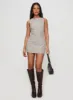 Yumiko Romper Brown Stripe Tall sold by Princess Polly
