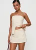Full Disclosure Skort Cream sold by Princess Polly