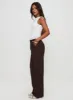 Ambient Wide Leg Pant Chocolate sold by Princess Polly