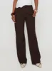 Ambient Wide Leg Pant Chocolate sold by Princess Polly