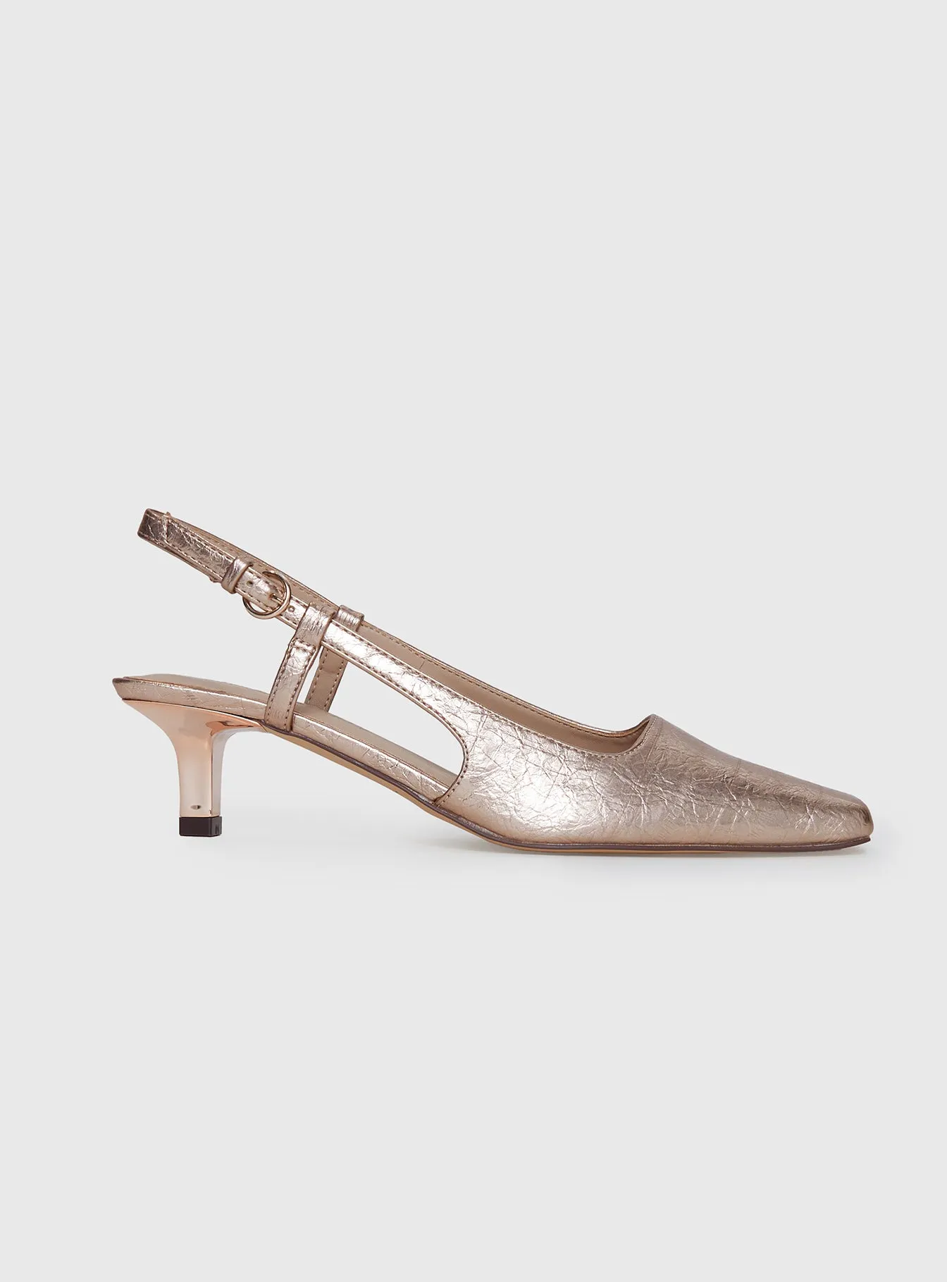 Emmaly Heels Rose Gold sold by Princess Polly product image thumbnail 2