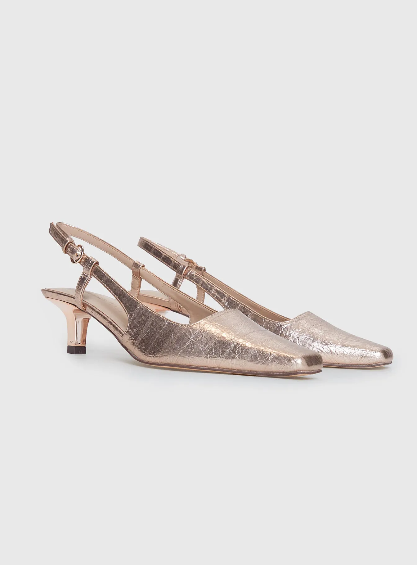 Emmaly Heels Rose Gold sold by Princess Polly product image thumbnail 3